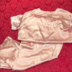 Silky Pink Sleepwear Set NWOT